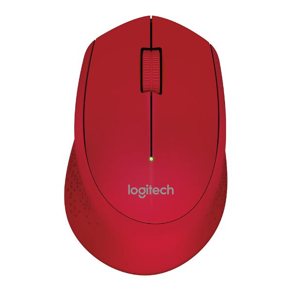 Imagem de Mouse Sem Fio Logitech M280 - Vermelho - 910-004286