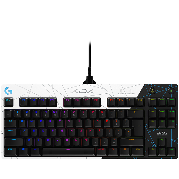 Imagem de Teclado Mecânico Gamer Logitech G Pro K/Da - Edição Oficial League Of Legends Kda - 920-010074
