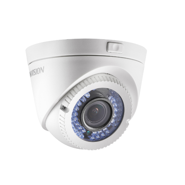 Imagem de Camera An 2mp Dome Varifocal Ir40m Ds-2ce56d0t-Vfir3f Hdtvi Metalico Ip66 Hikvision