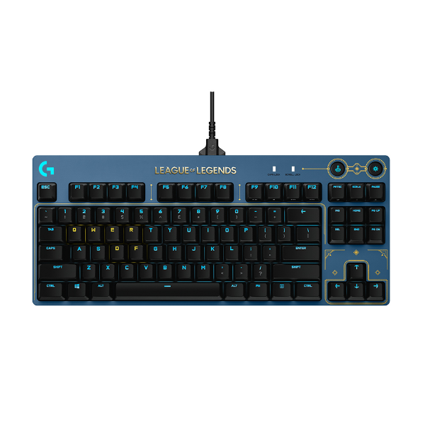 Imagem de Teclado Mecânico Gamer Logitech G Pro - Edição Oficial League Of Legends - 920-010533