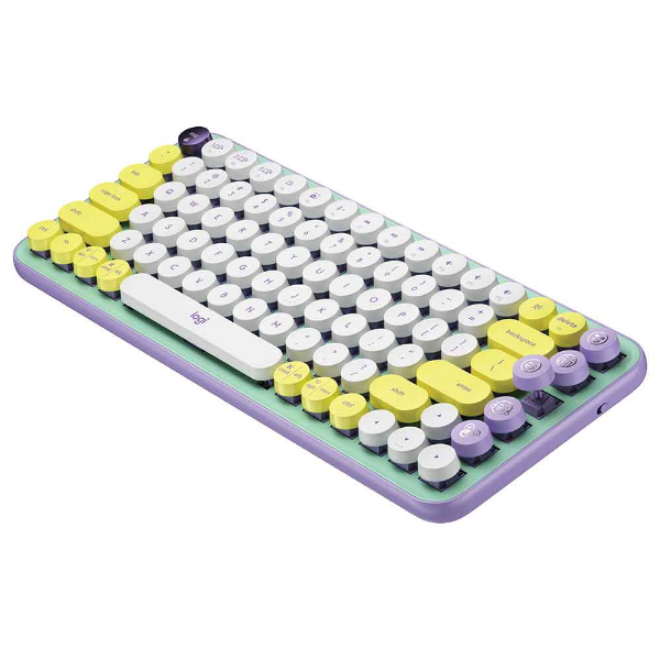 Imagem de Teclado Mecânico Sem Fio Logitech Pop Keys - Daydream - 920-010711