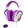 Imagem de Headset Gamer Redragon Zeus Usb Branco C/ Roxo Rgb - H510wp-Rgb