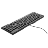Imagem de TECLADO PHILIPS COM FIO PRETO ABNT2 - SPK6208B