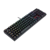 Imagem de TECLADO REDRAGON MECANICO MITRA RGB PRETO SWITCH MARROM K551RGB-1 (PT-BROWN)