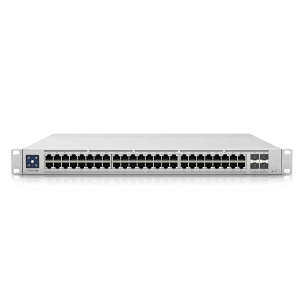 Imagem de Switch Gerenciável Ubiquiti Enterprise 48 PoE, L3, 48P 2.5 GbE PoE+, 4P 10G SFP+ - USW-Enterprise-48-PoE