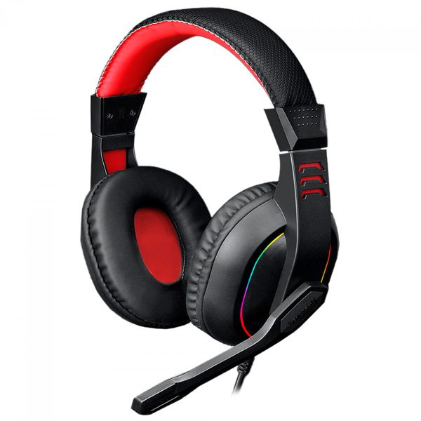Imagem de Headset Gamer Com Fio Redragon Ares RGB, P2 - H120-RGB
