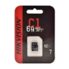 Imagem de CARTAO DE MEMORIA SD HIKVISION CLASS 10UHS-I 64GB - HS-TF-C1/64G